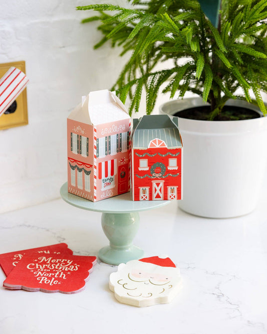 North Pole Advent Boxes
