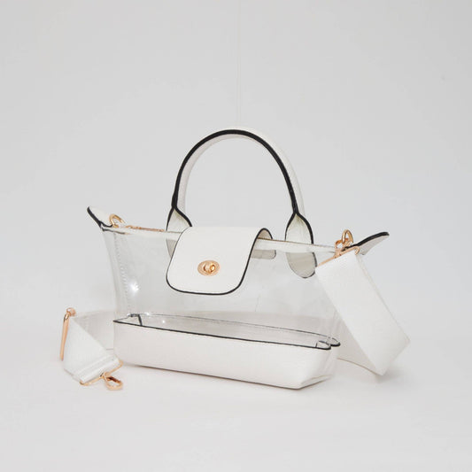 Game Day Stadium Satchel Clear Bag