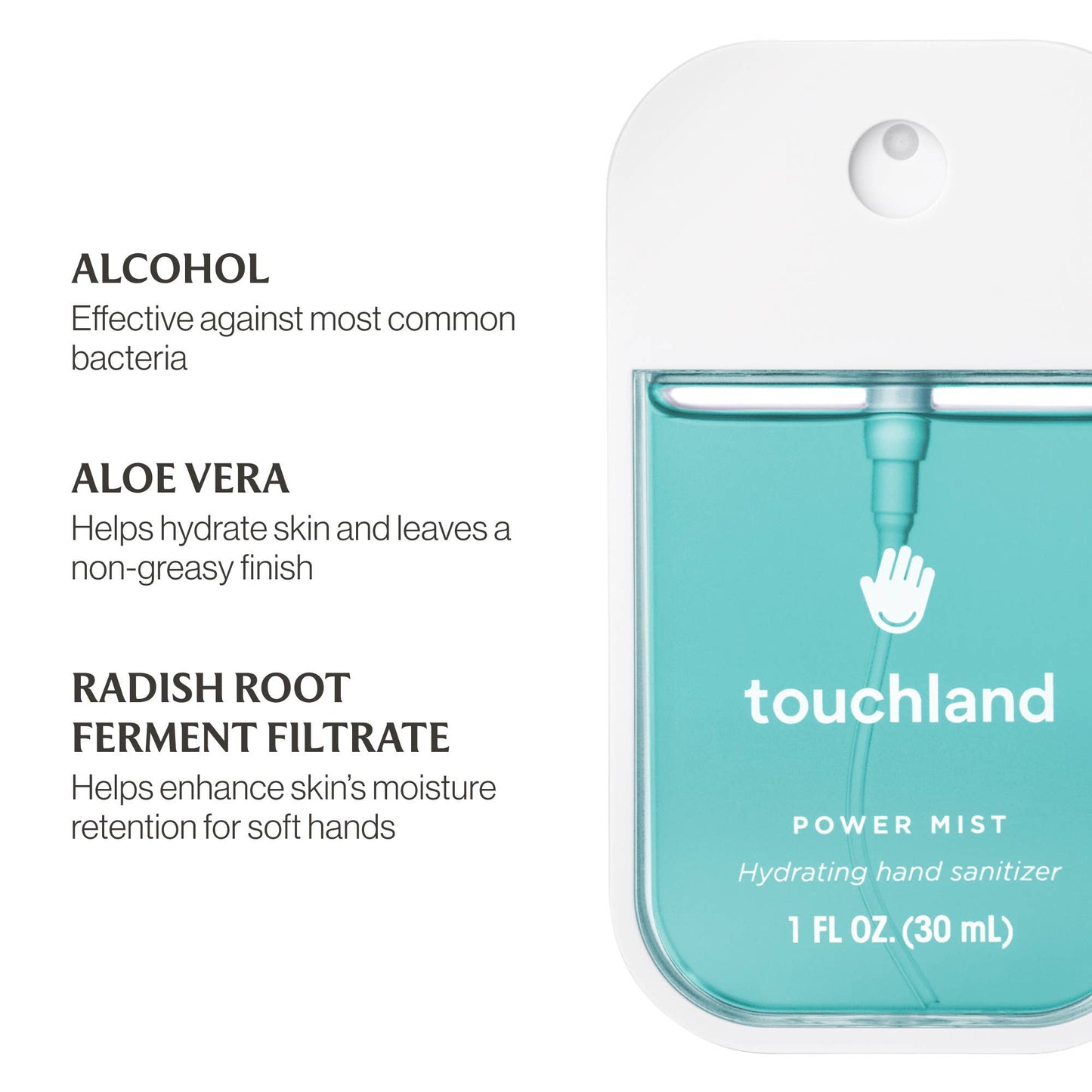 Blue Sandalwood Touchland Hand Sanitizer