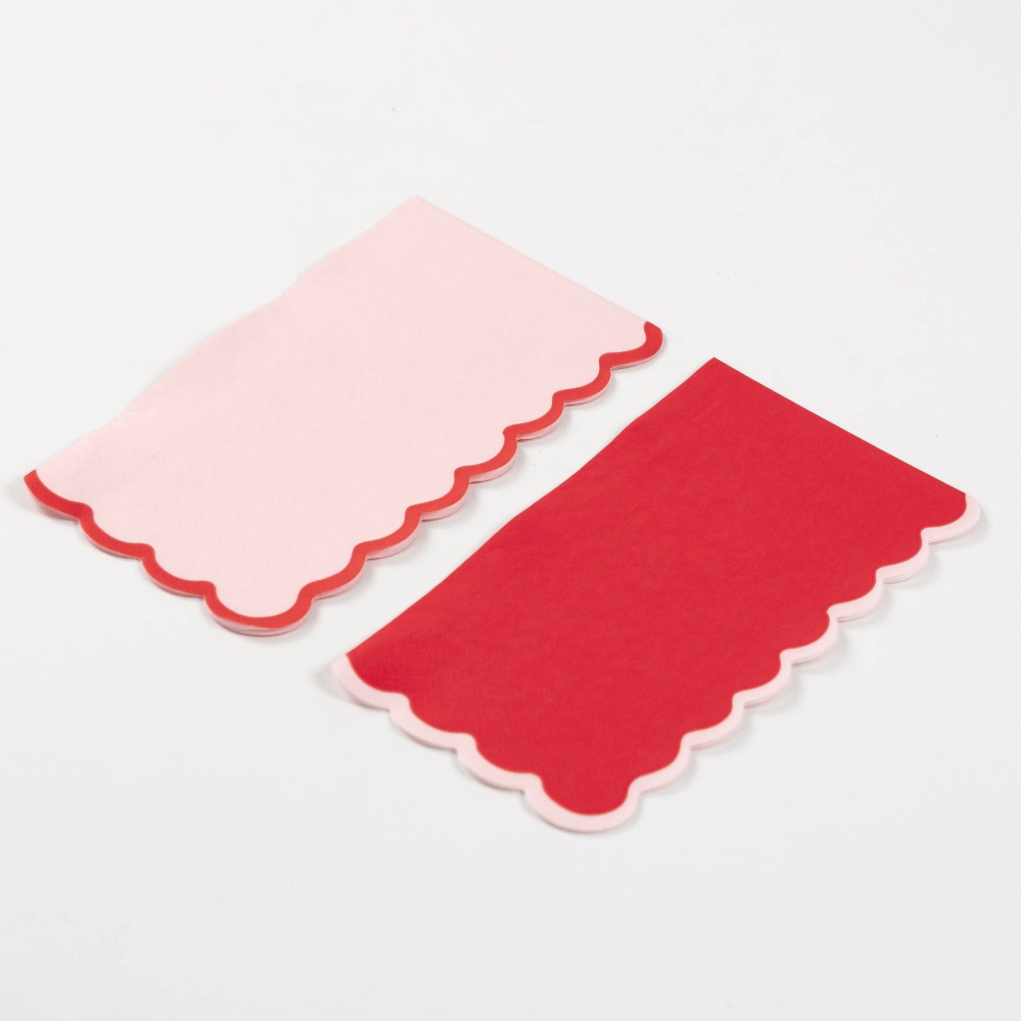 Heart Scallop Guest Towels