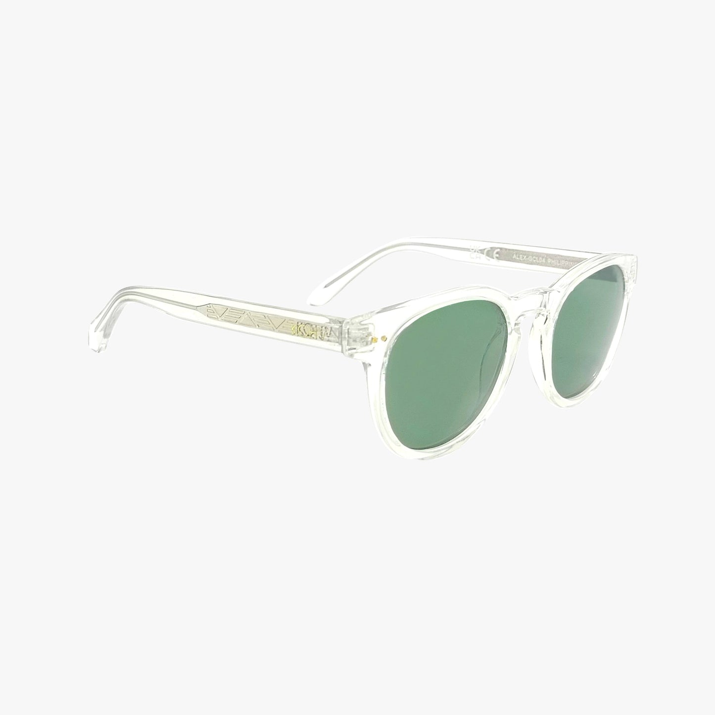 CRYSTAL Polarized Round Fashion Sunglasses