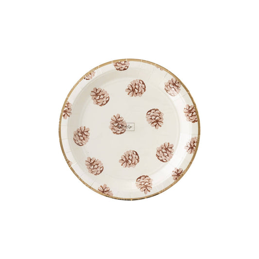 Harvest Pine Cone Plate
