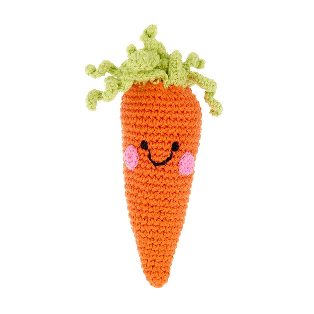 Baby Carrot Rattle