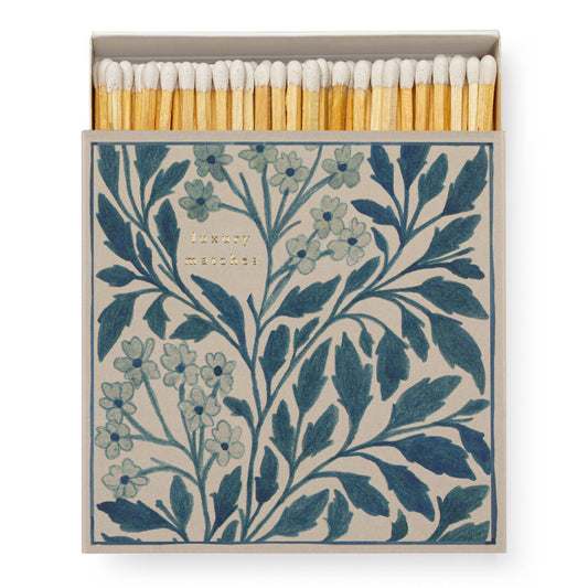 Blue Floral Luxury Matches