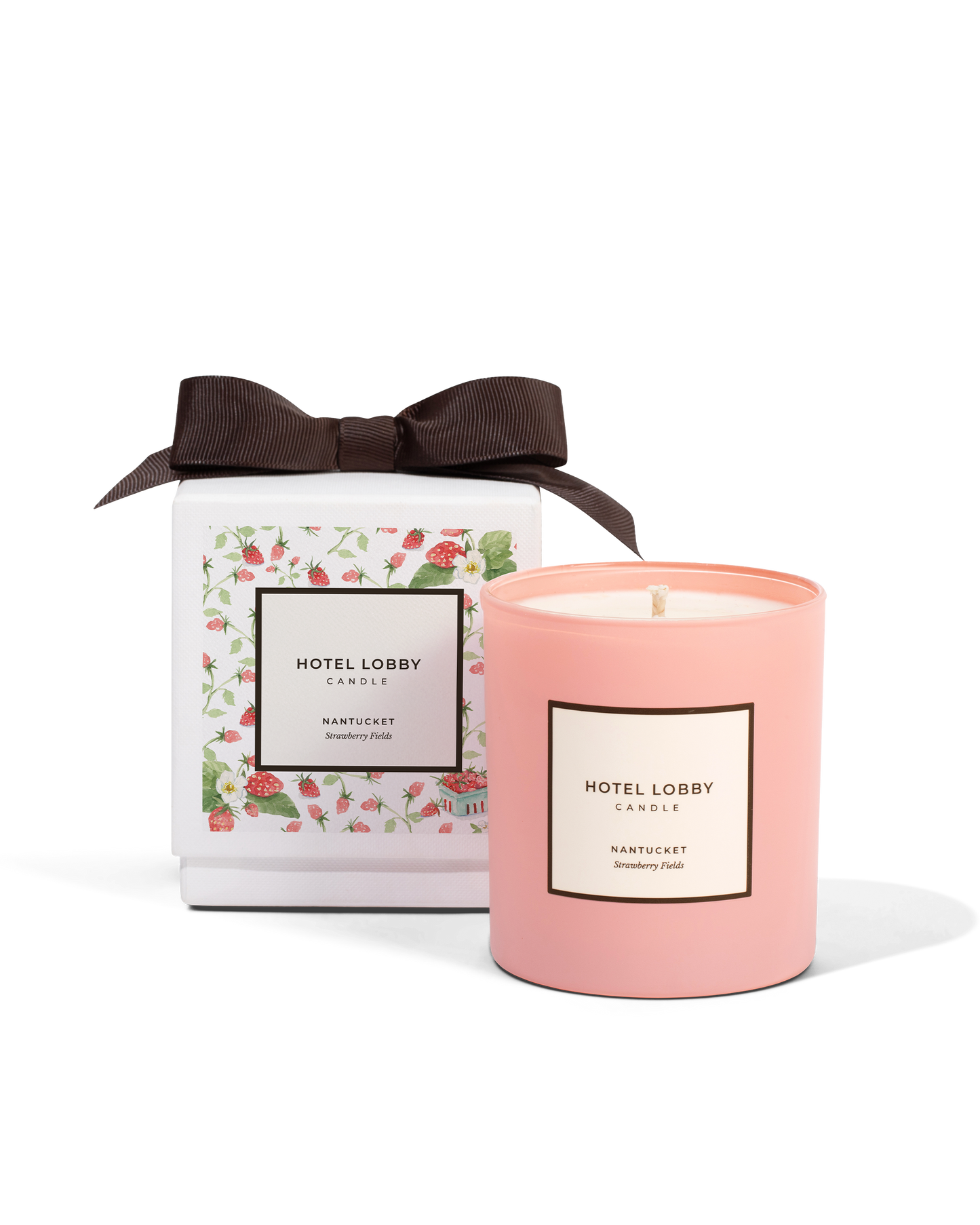 Hotel Lobby Candle - Nantucket Strawberry Fields - Luxury Soy Candle - 9.75 oz