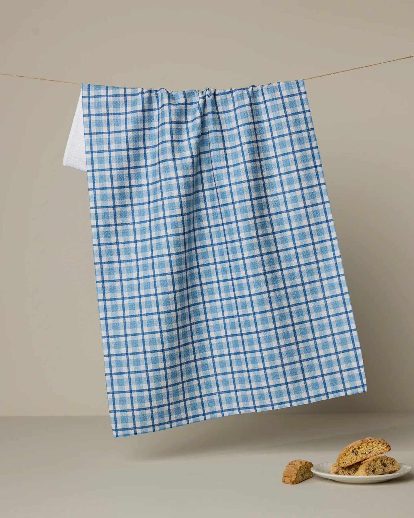 Geometry - Bluefield Tea Towel