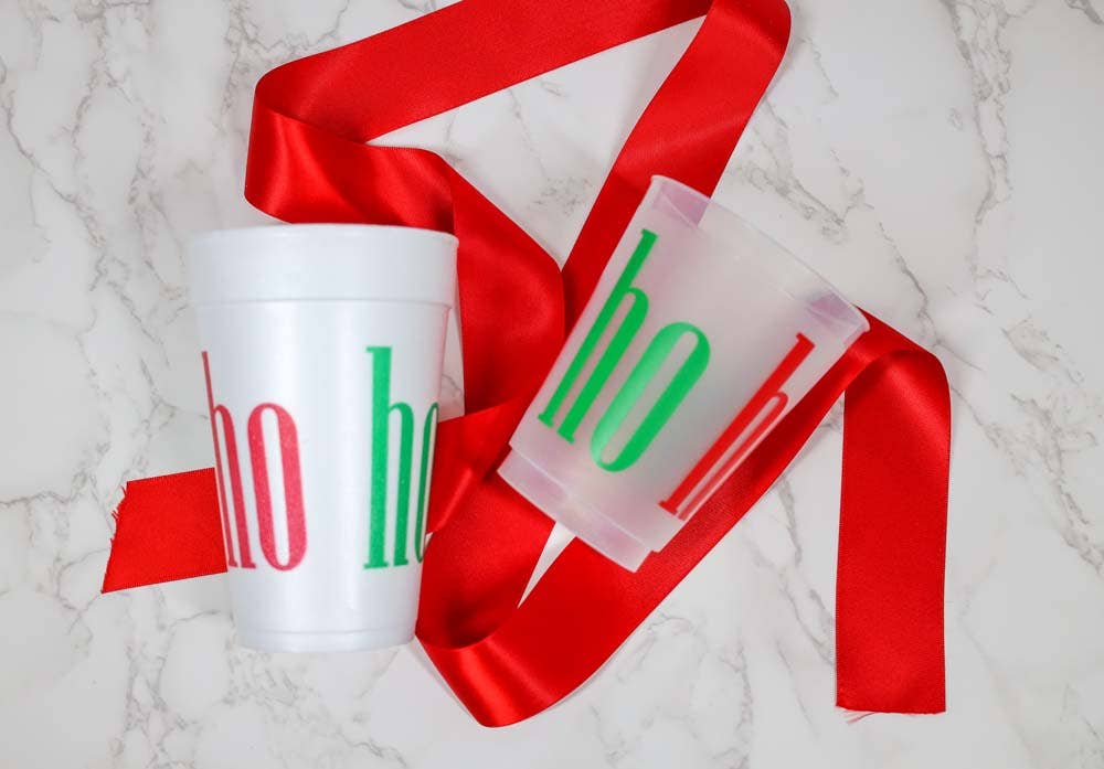 Ho Ho Ho Foam Cup