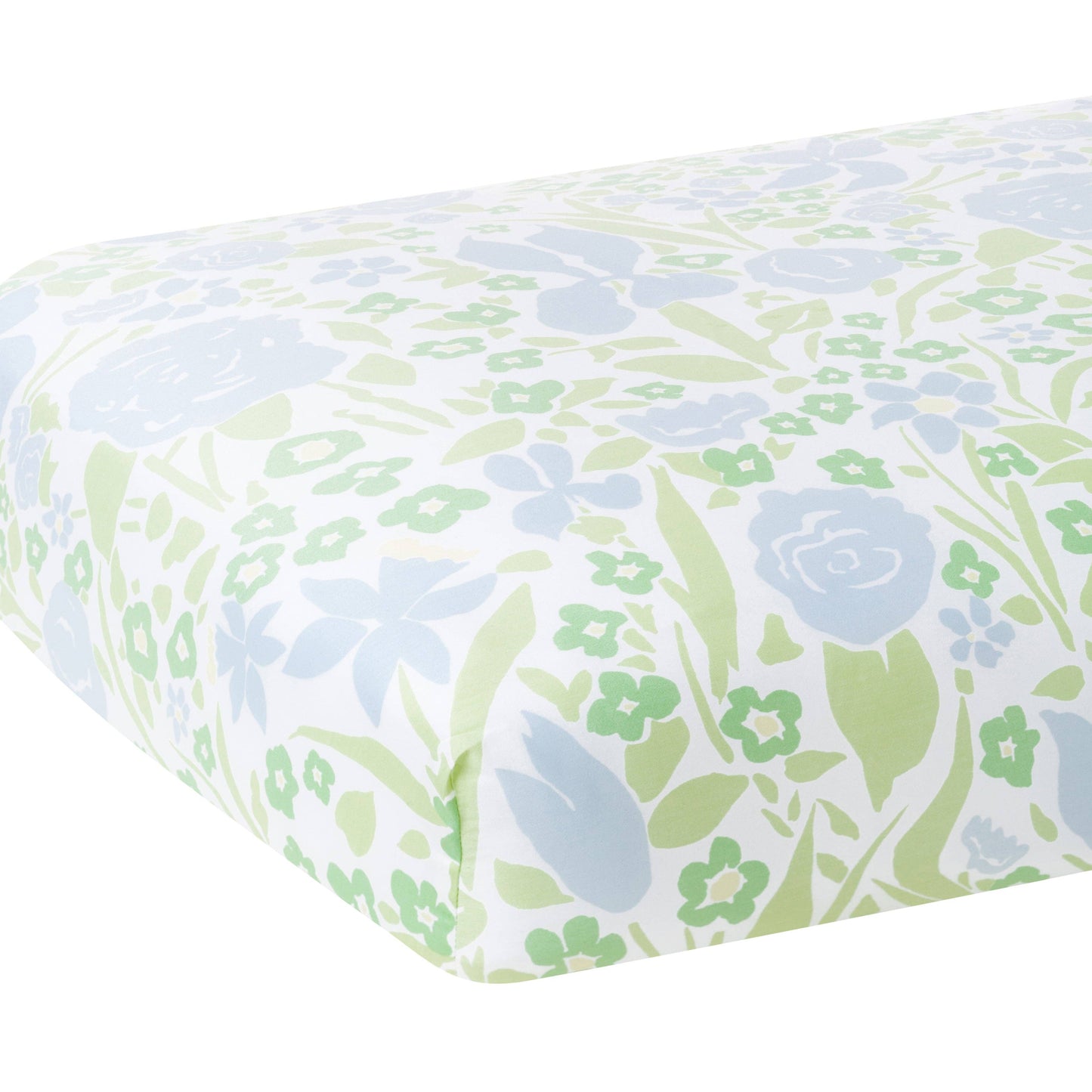 Jenny Blue Crib Sheet