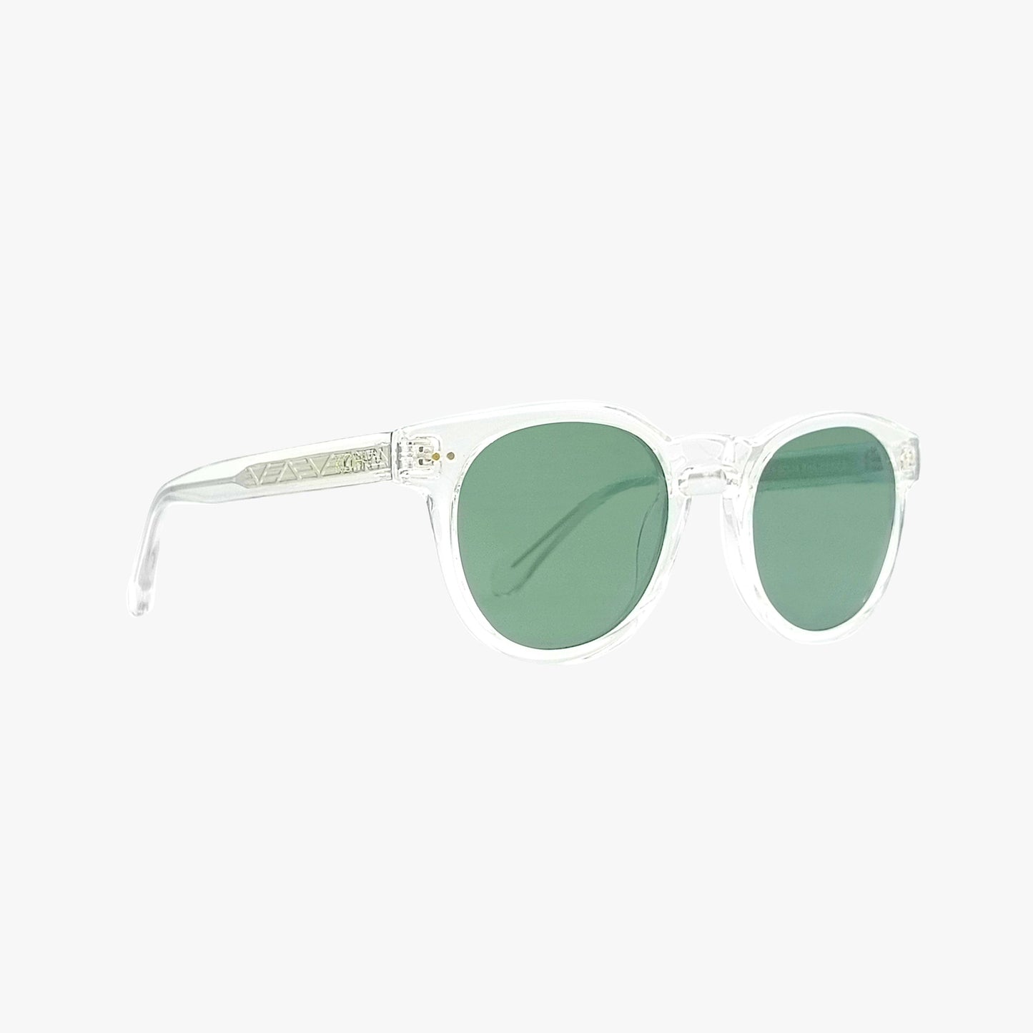 CRYSTAL Polarized Round Fashion Sunglasses