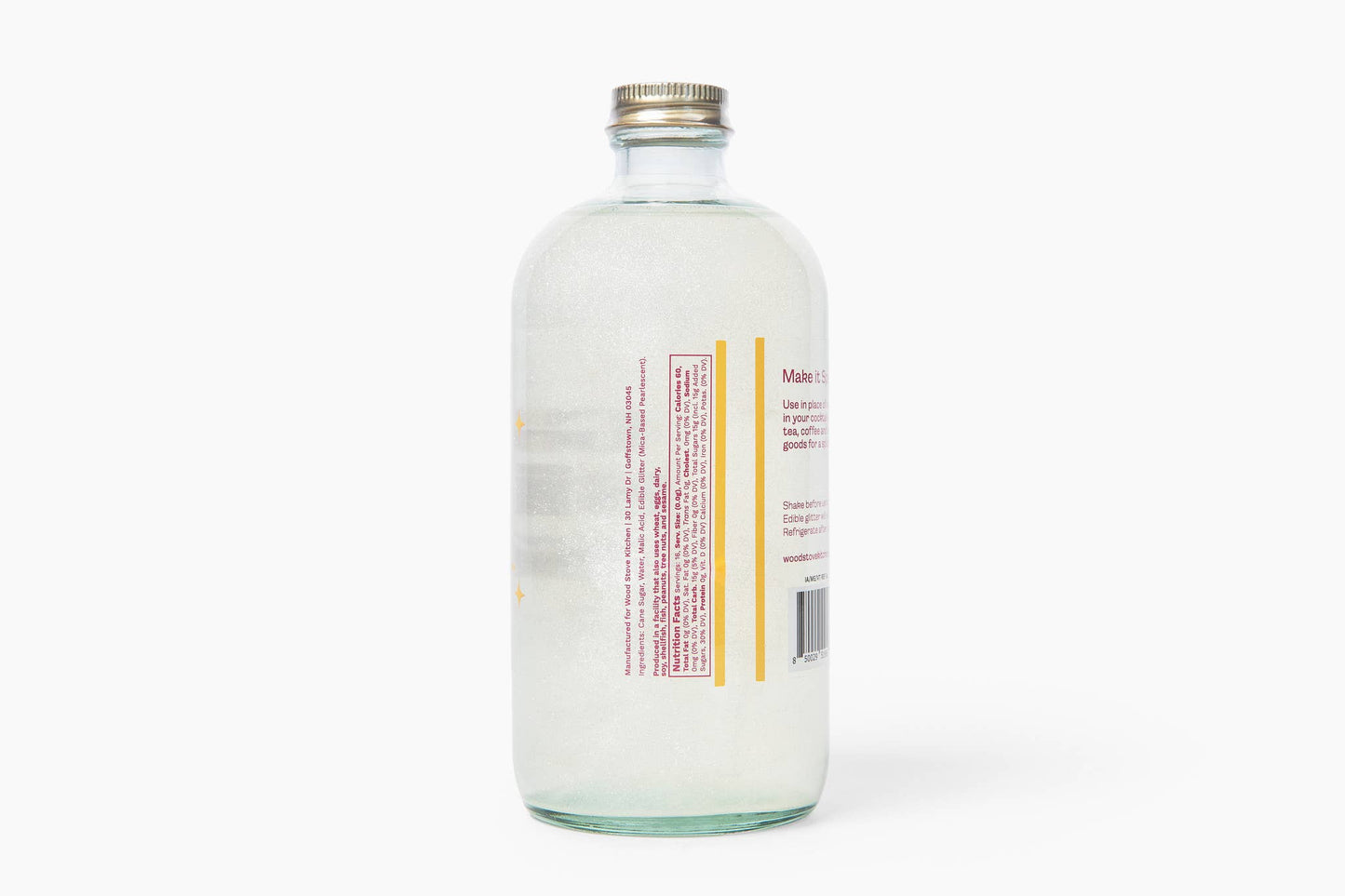 Glitter Simple Syrup 16oz