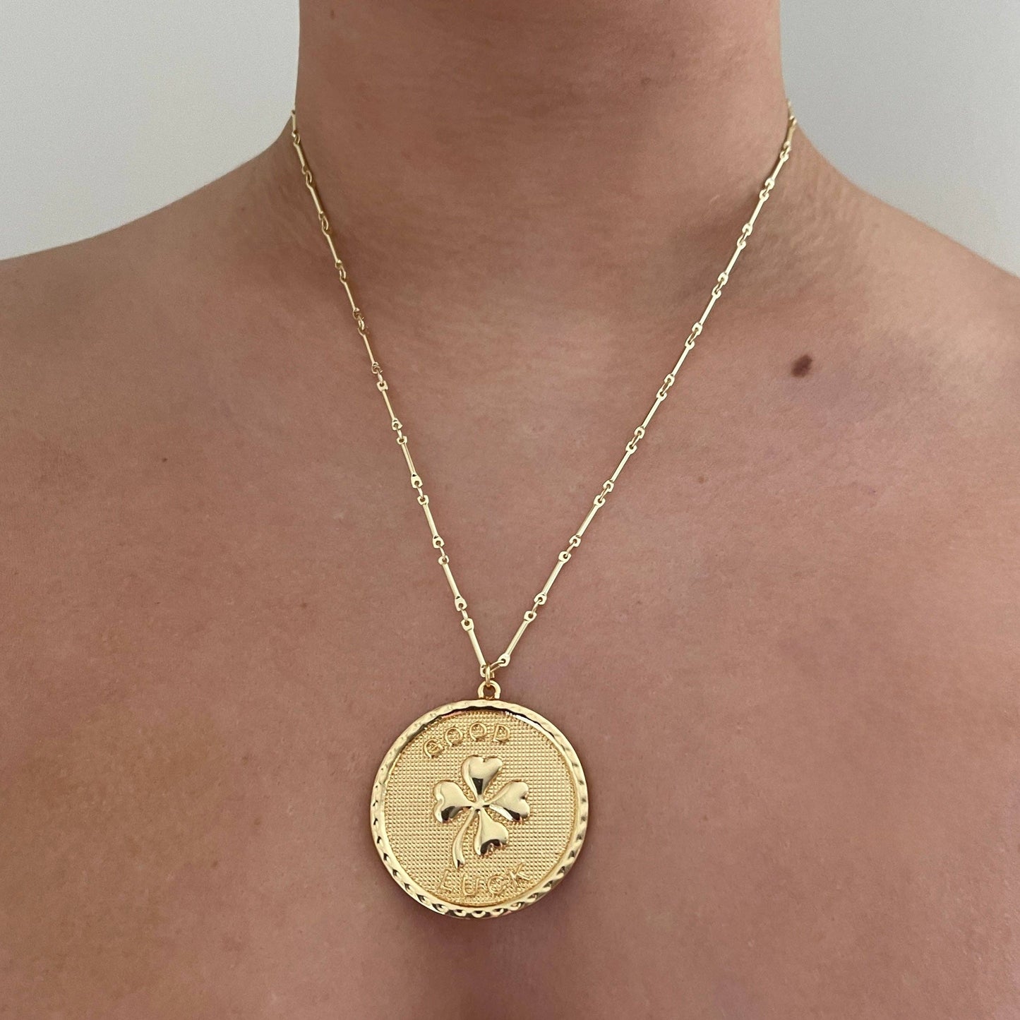 Good Luck Medallion Necklace