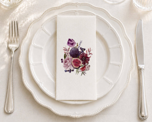 Fig Bouquet Guest Towel