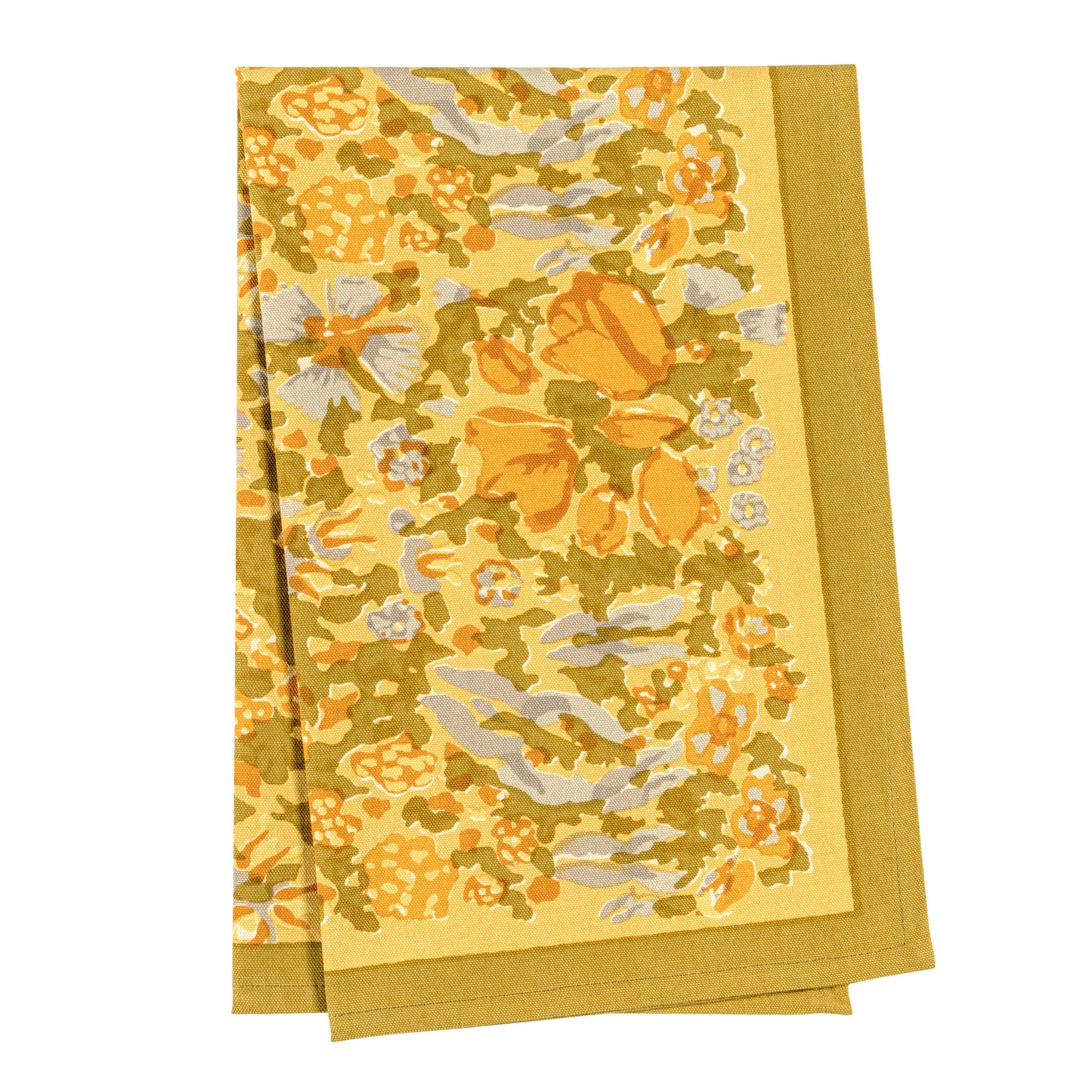Jardin Mustard & Grey
