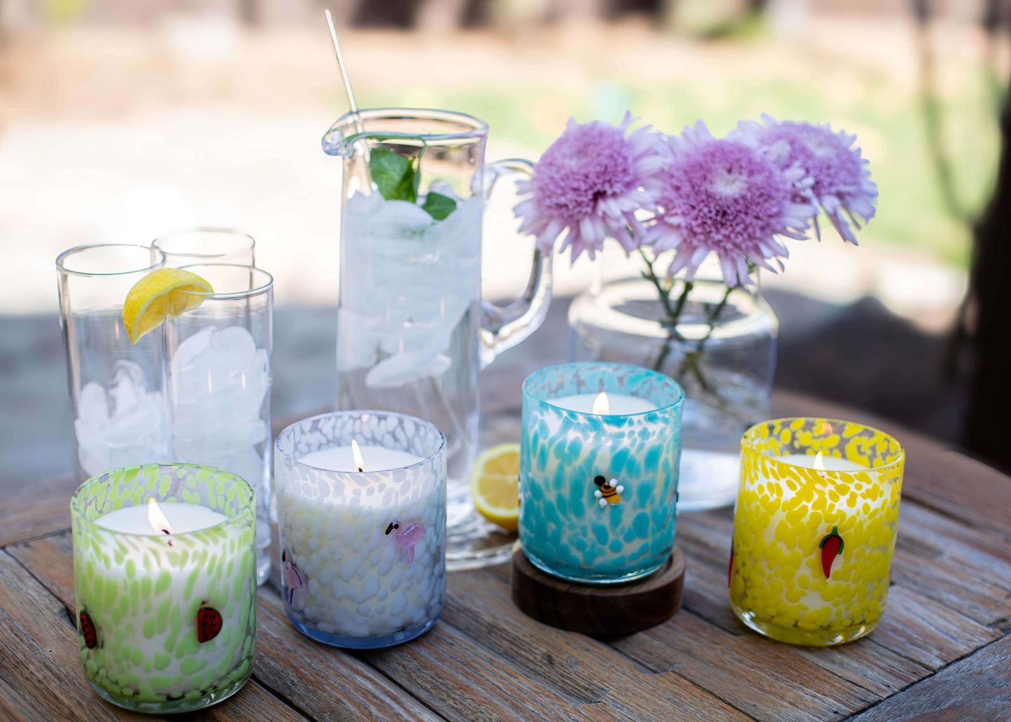 Golden Paloma Candle
