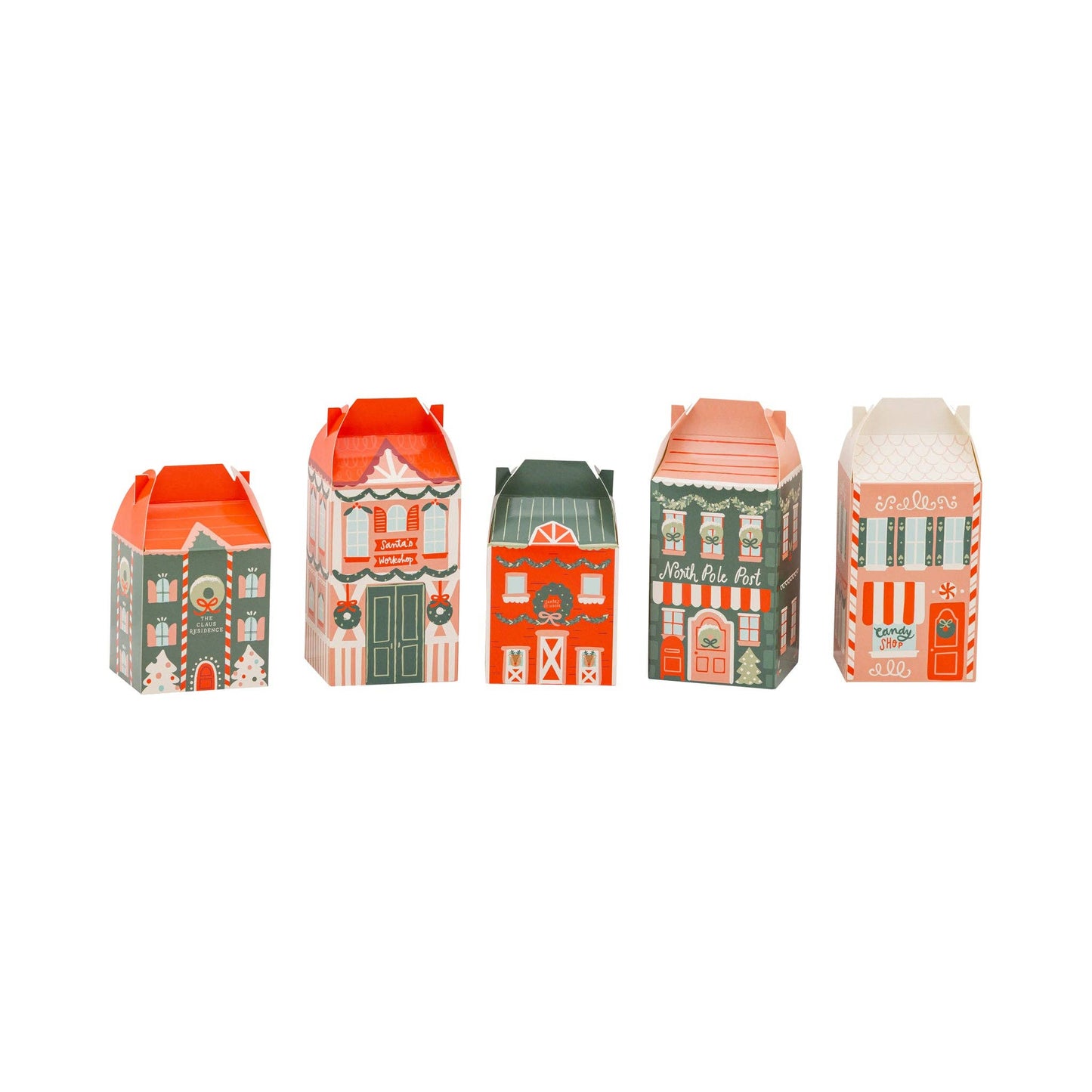 North Pole Advent Boxes