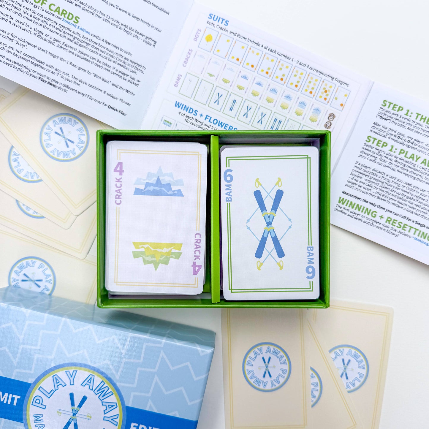 Summit Mountain Mahjong Card Deck