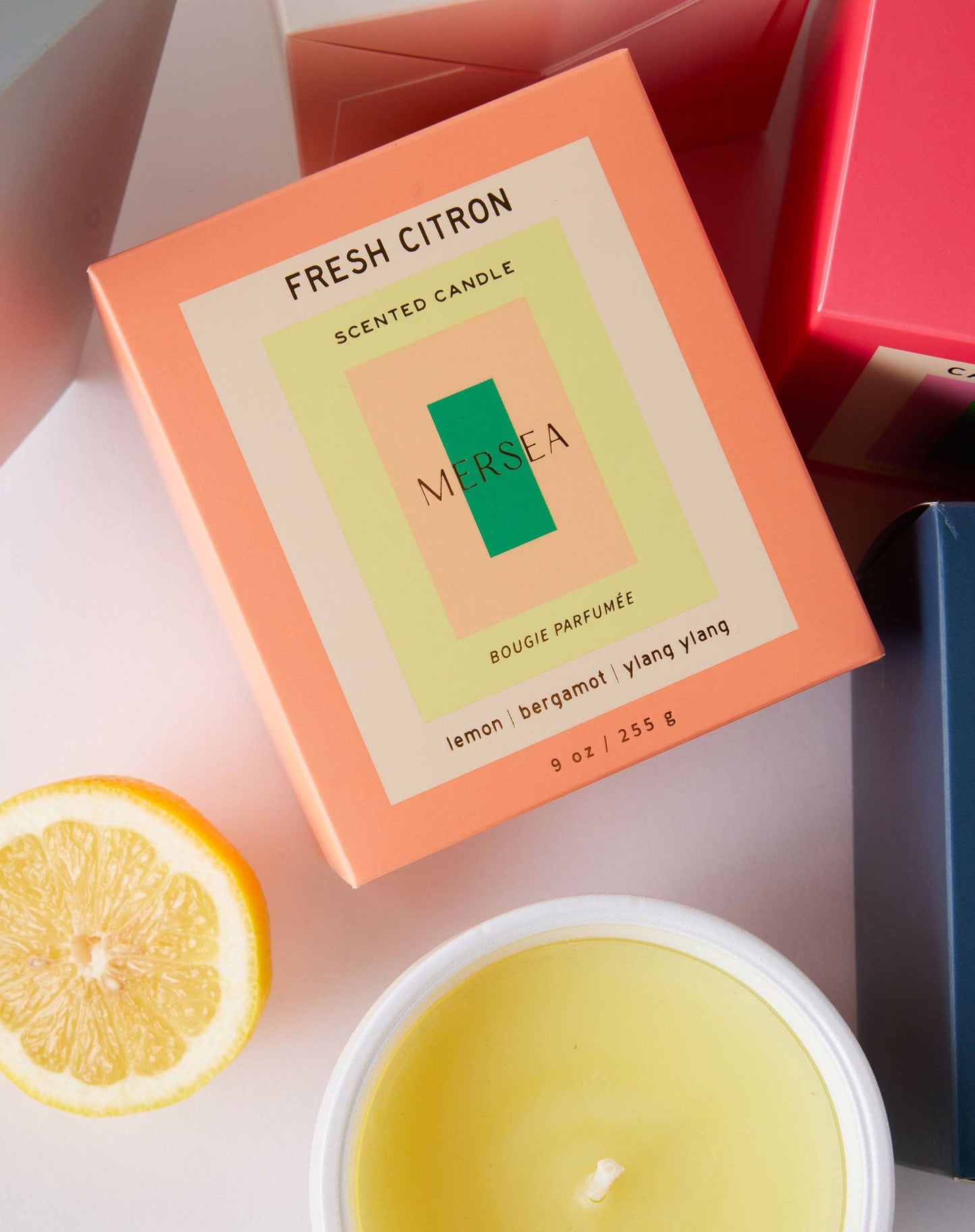 MERSEA - Fresh Citron Boxed Candle