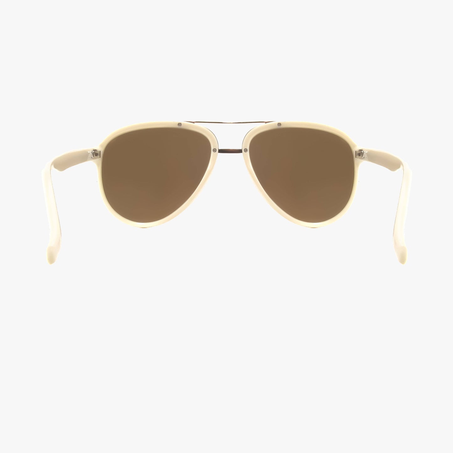 KNOX IVORY Polarized Fashion Aviator Sunglasses