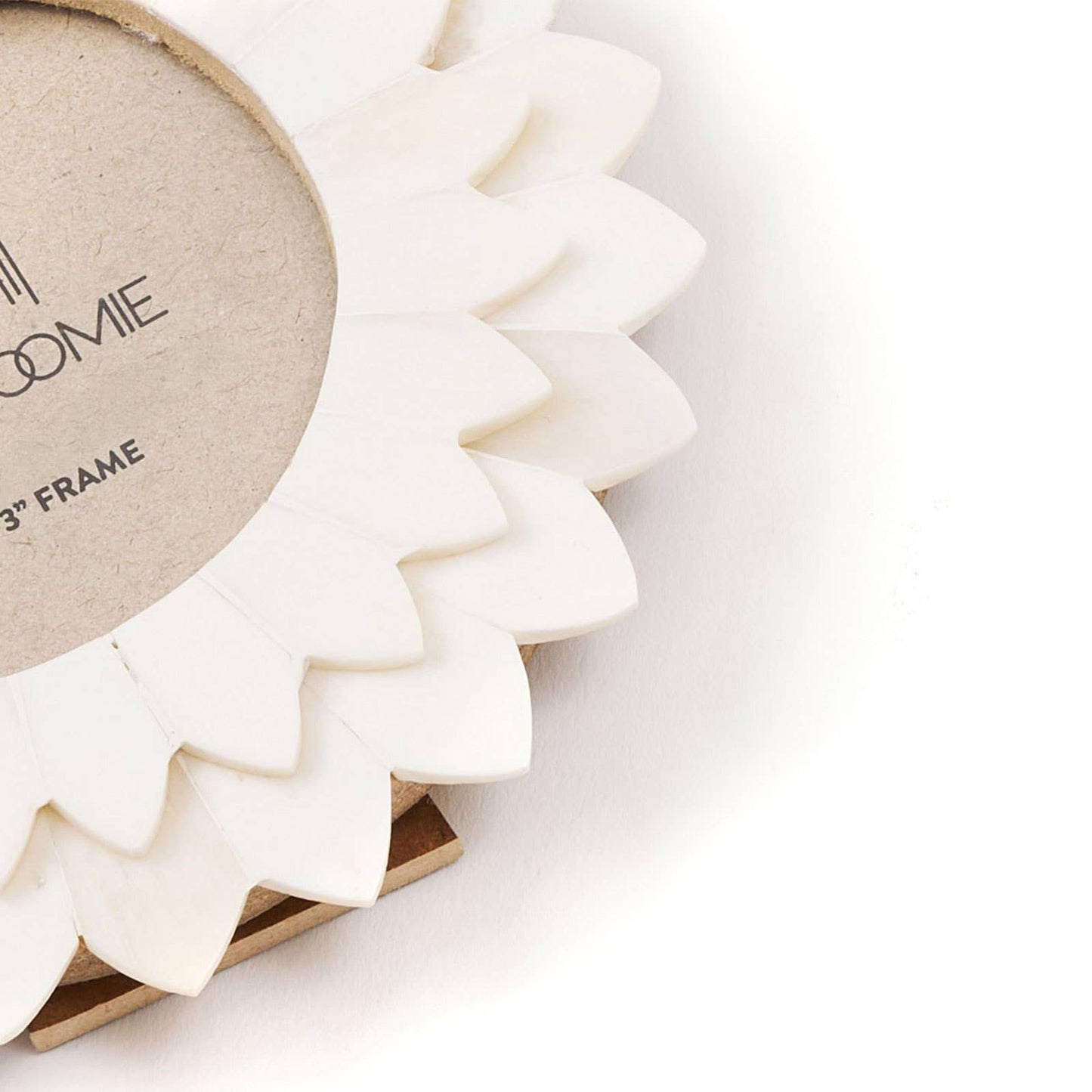 Bloom 3x3 Cream Picture Frame