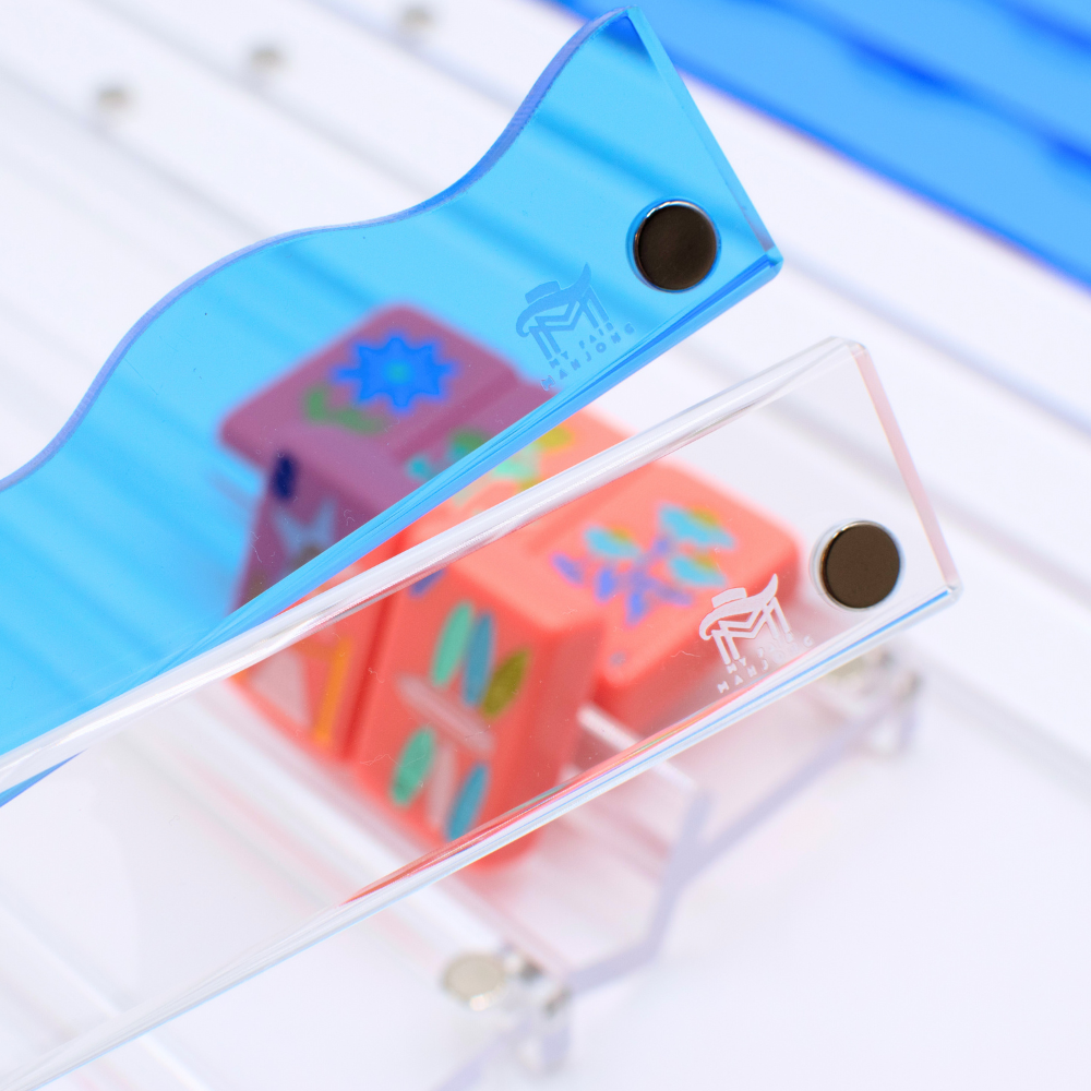 Wavy Acrylic Mahjong Racks