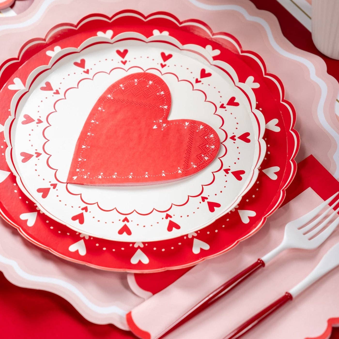 Heart Dinner Plates