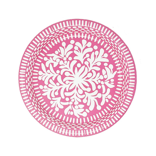 Pink Heavy Duty Paper Plate (10")