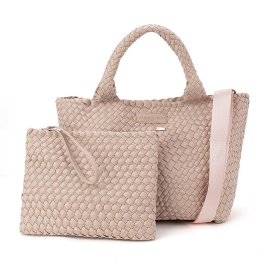 Parker & Hyde - Classic Woven Tote - Petal