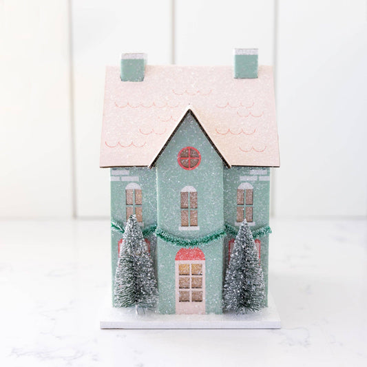Christmas Village Mint House