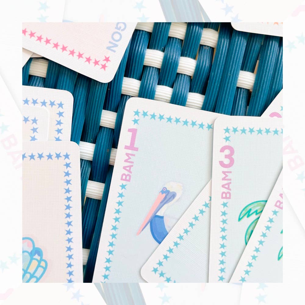 Beach Mahjong Card Deck