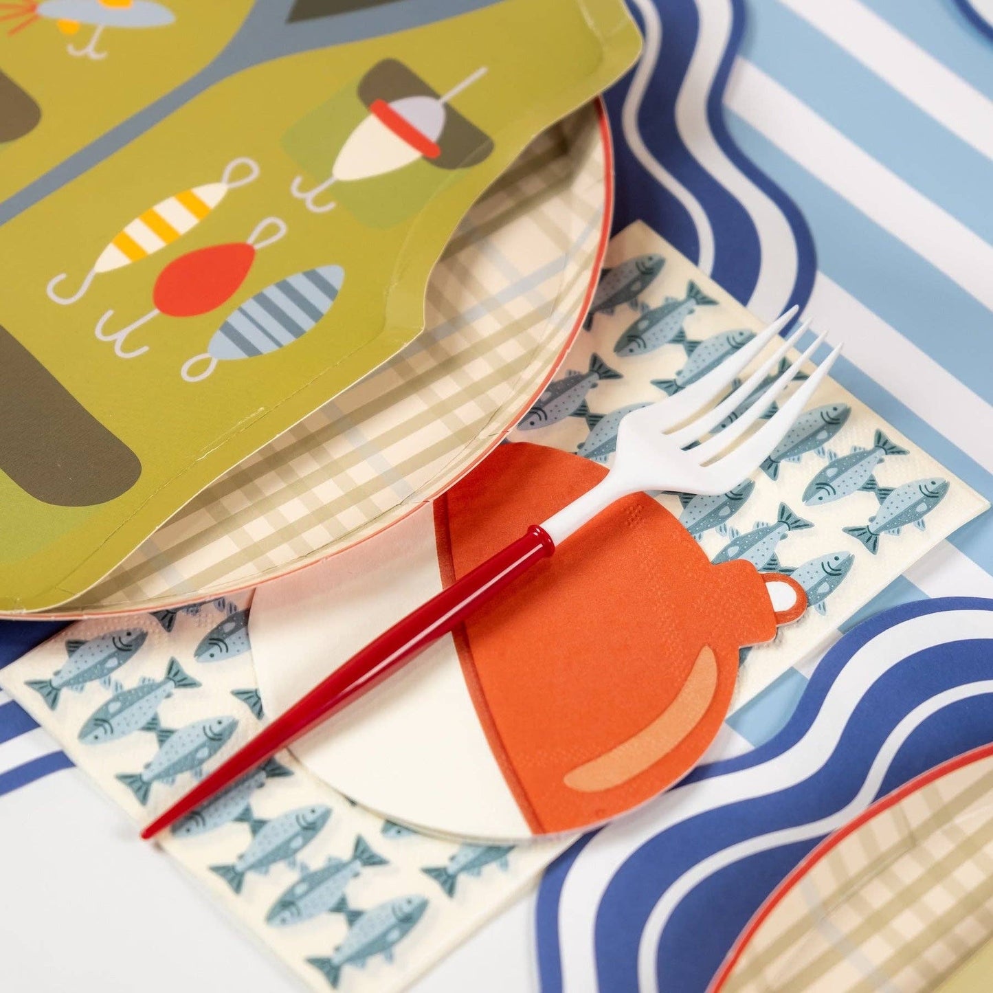 Fish Pattern Guest Towels