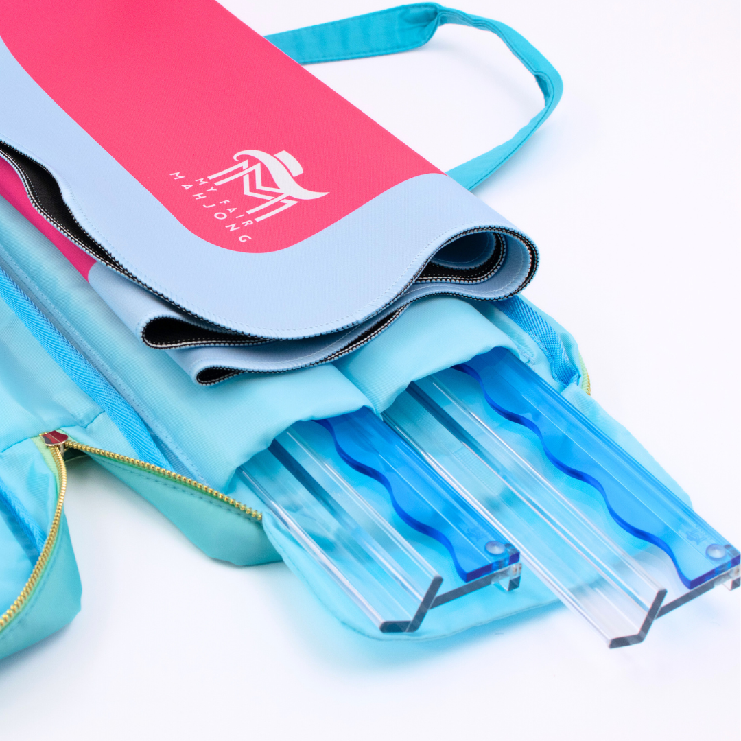 Wavy Acrylic Mahjong Racks