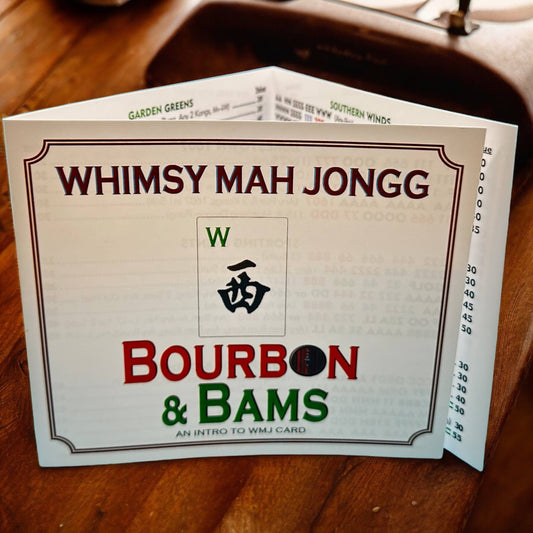 Bourbon & Bams Mahjong Card