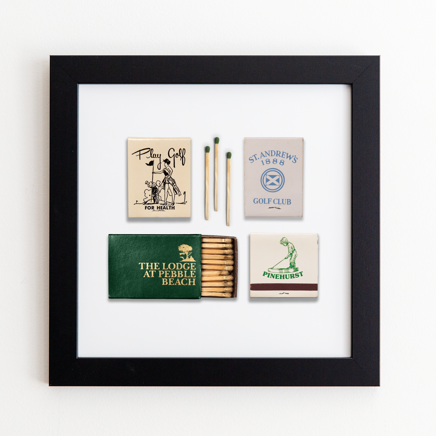 Golf Collage Print