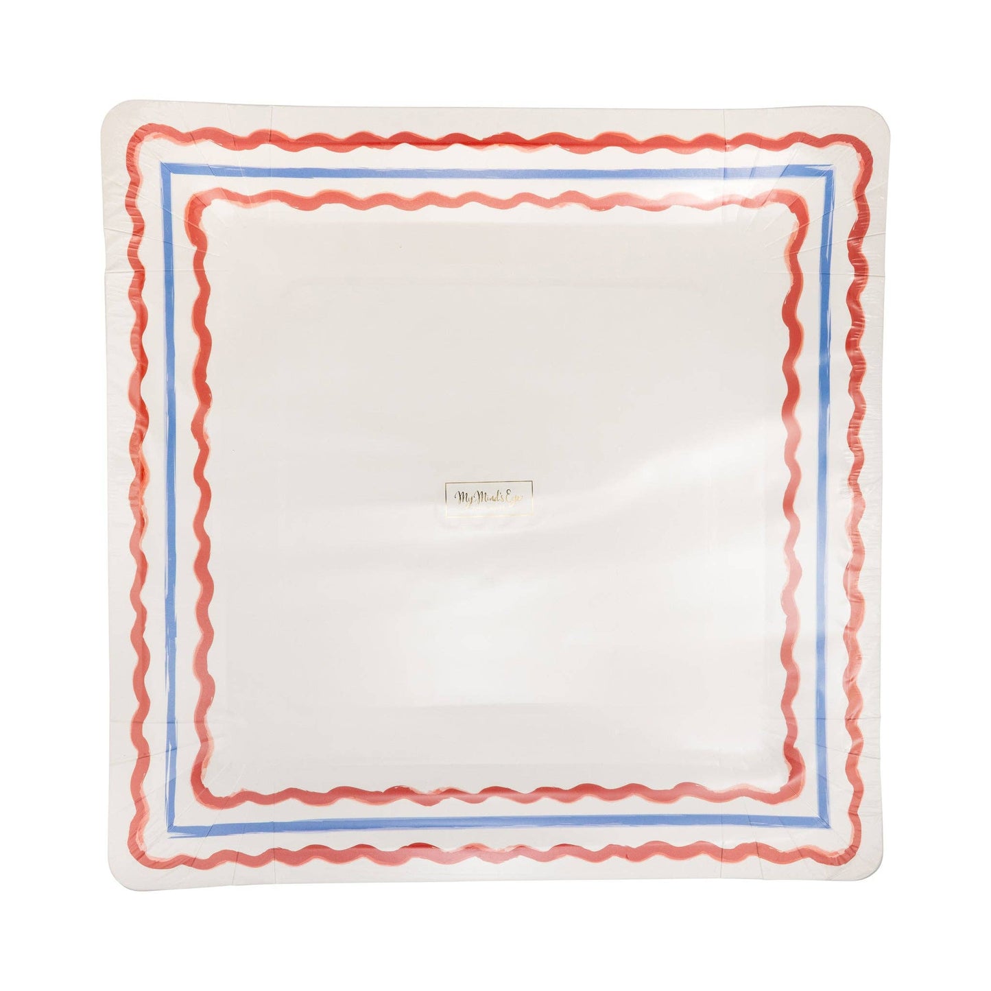 Border Paper Plate - 11"