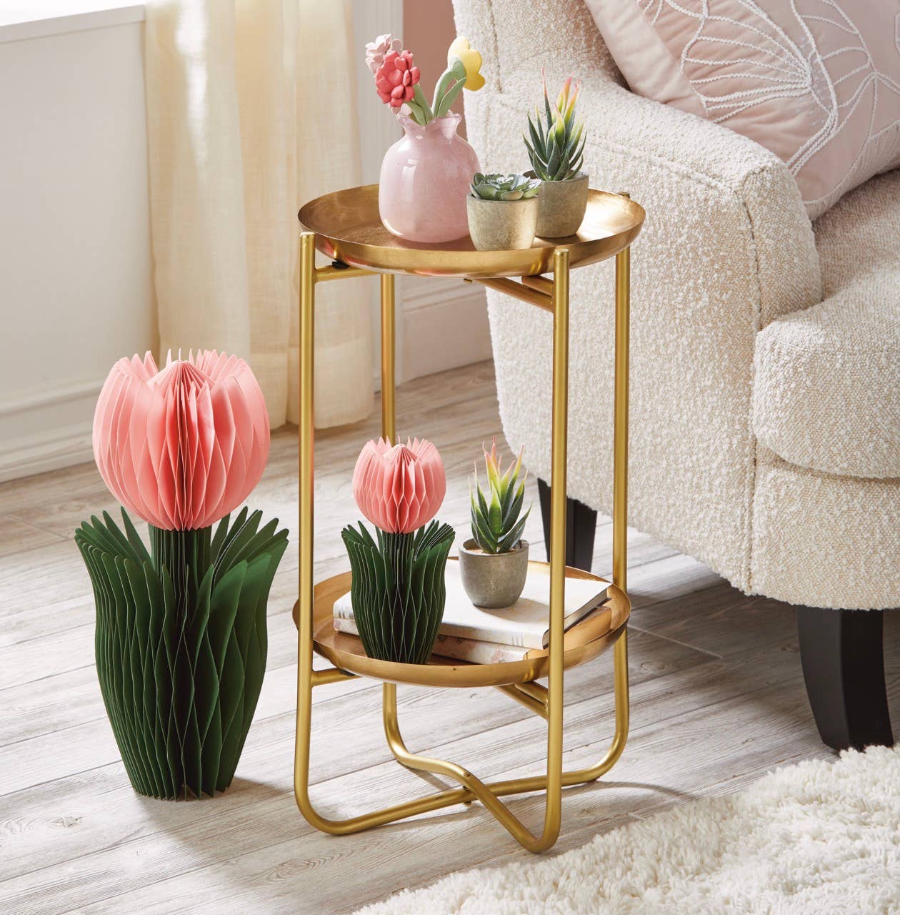 Cozy Mini Bud Vase Glass Pink