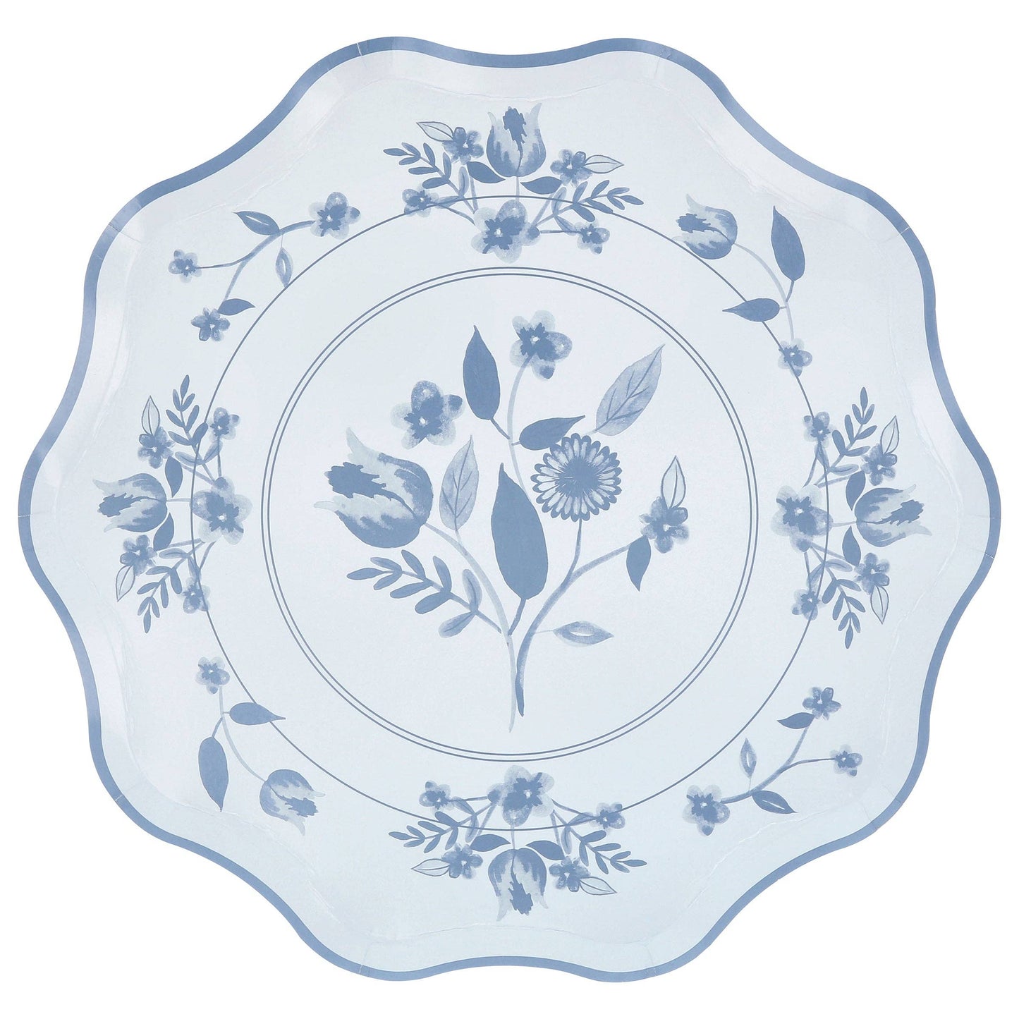 Vintage Botanical Dinner Plates