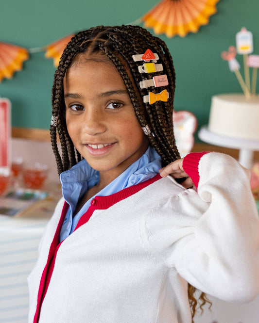 Back to School Resin Barrettes