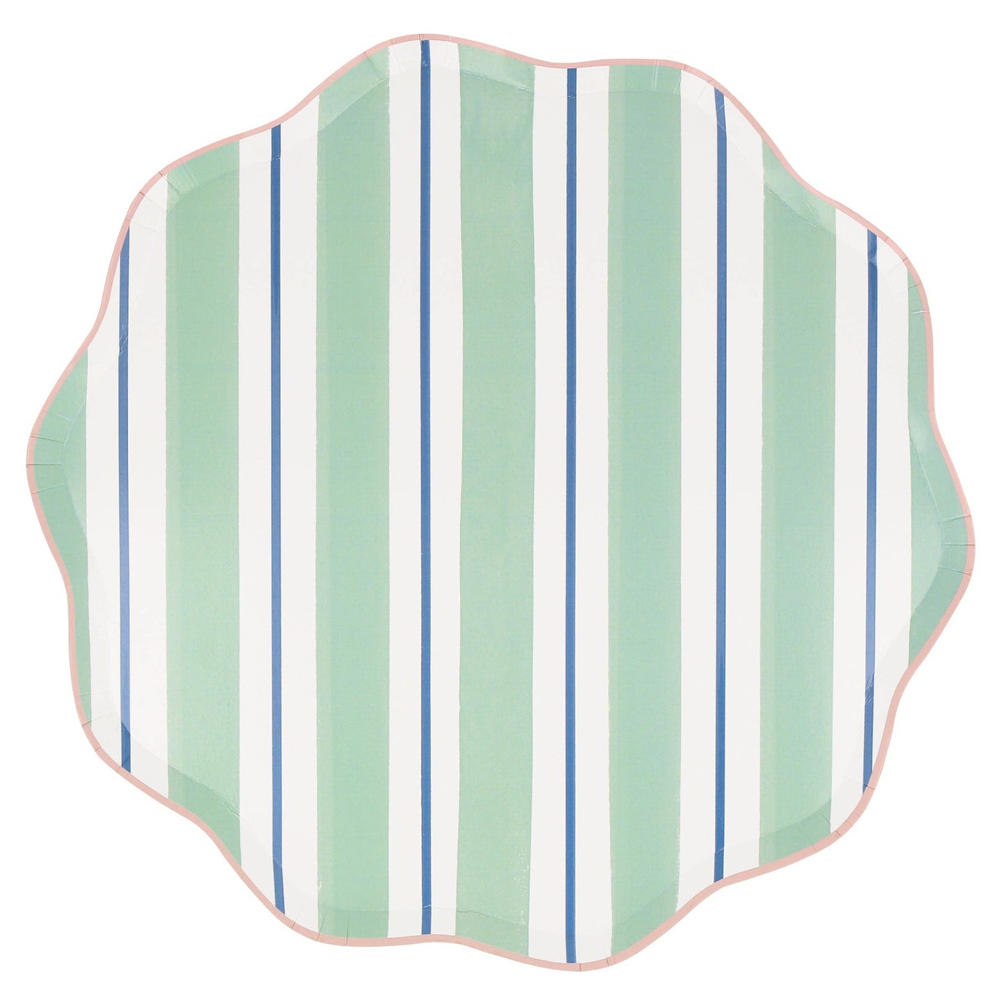 Preppy Stripe Dinner Plates