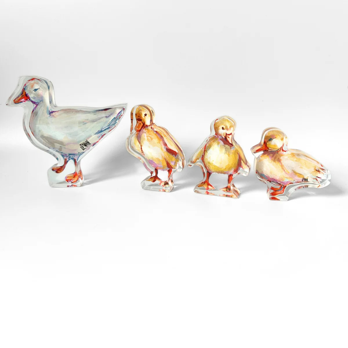 Momma Duck & Duckling Acrylic Collection