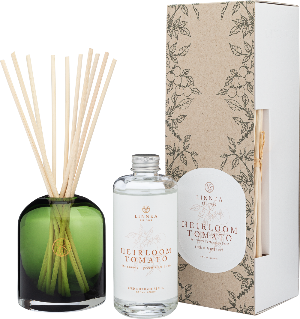 Heirloom Tomato Reed Diffuser Kit