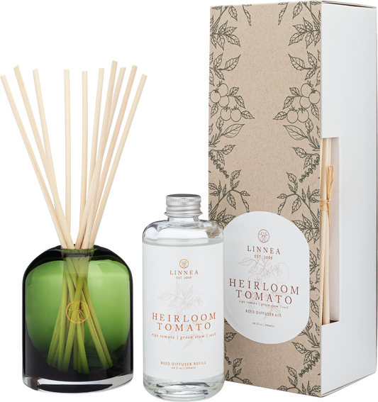 Heirloom Tomato Reed Diffuser Kit