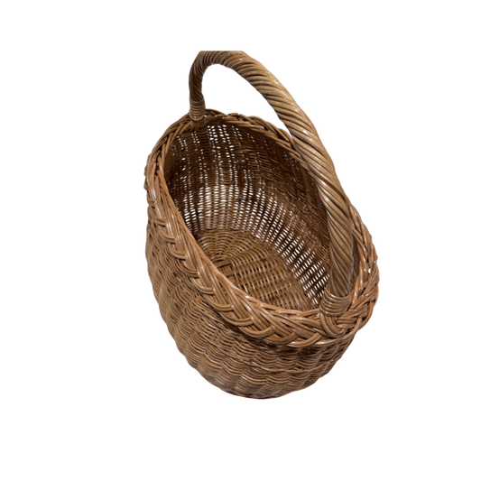 Oval handled basket