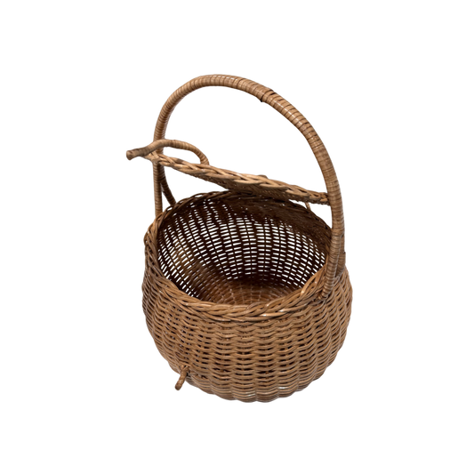 Round Lidded Basket