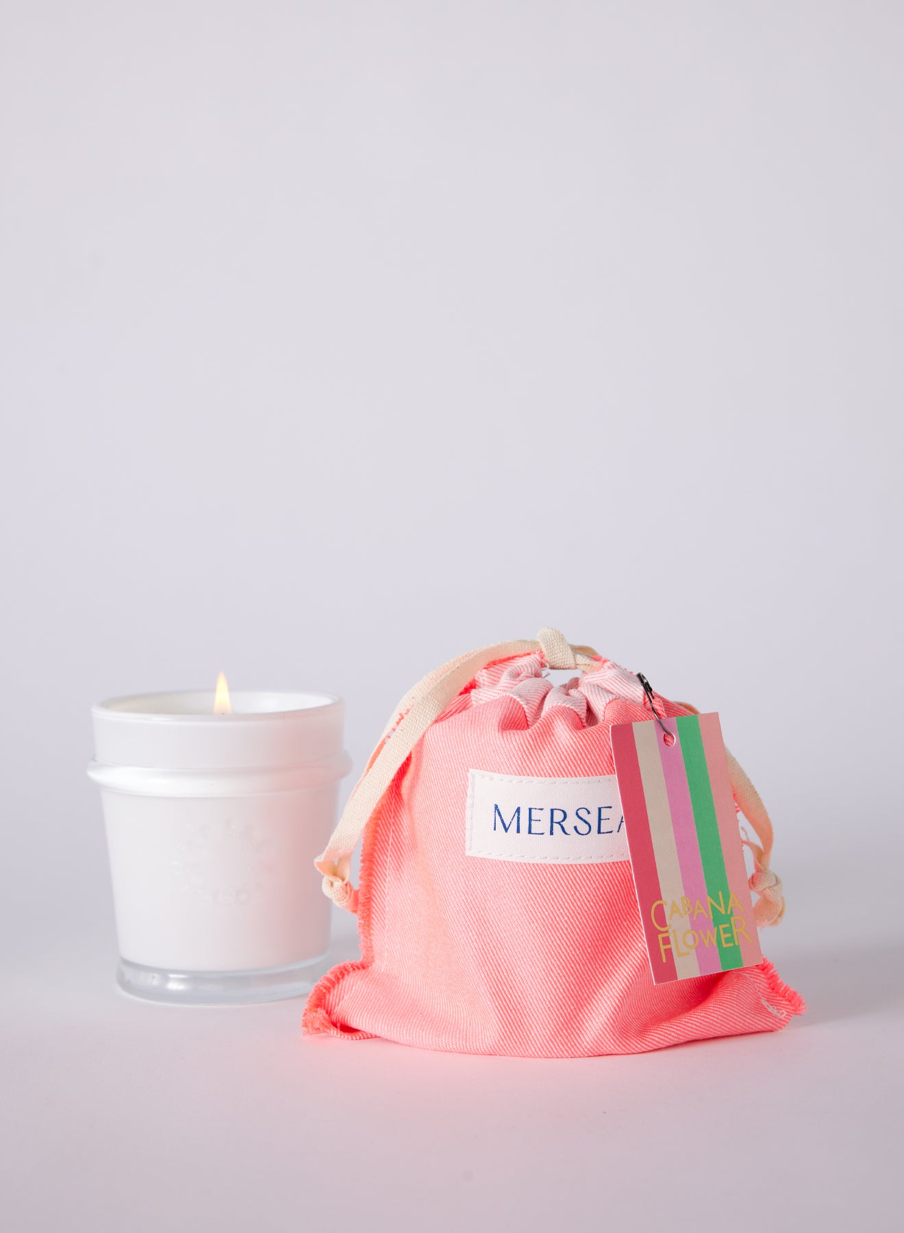 Cabana Flower Sandbag Candle