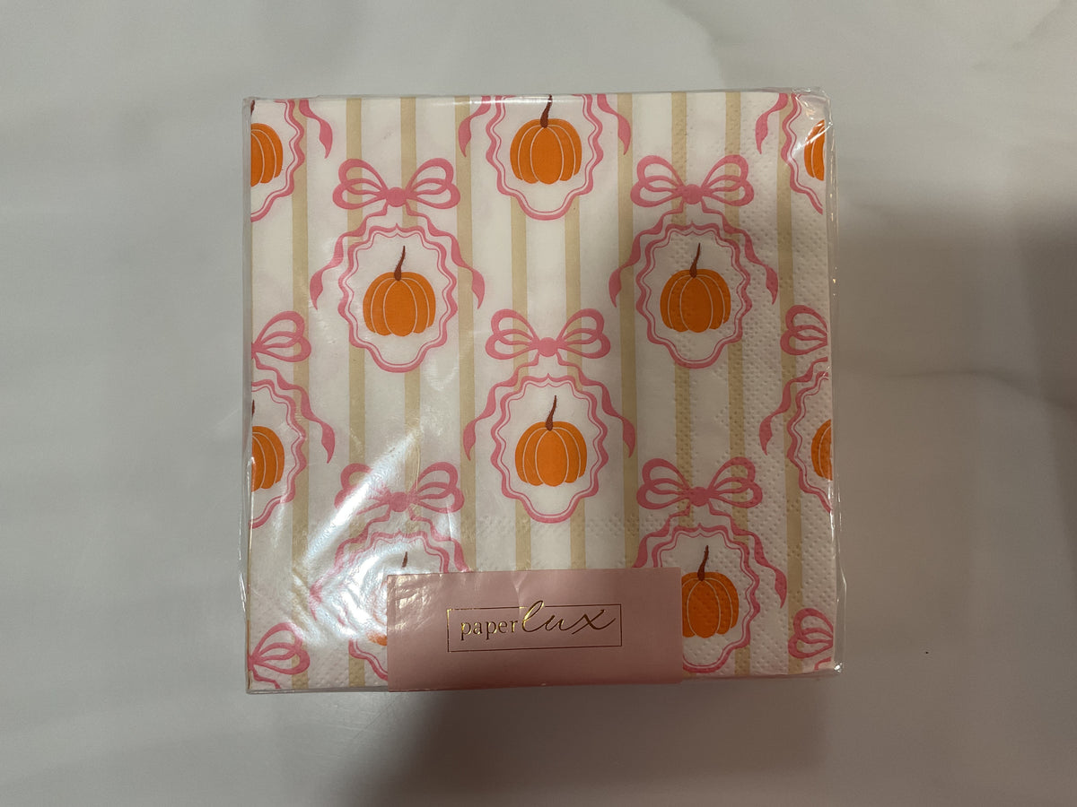 Pumpkins/Jack O’ Lanterns cocktail napkin
