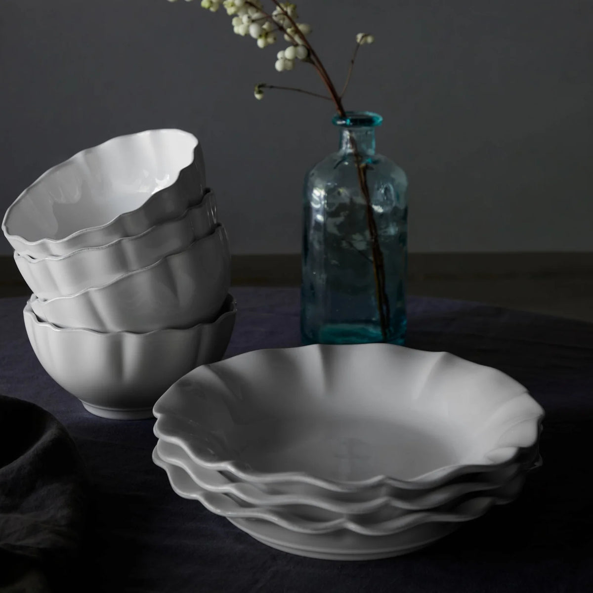 Rosa Soup/Pasta Plate 10 in – White