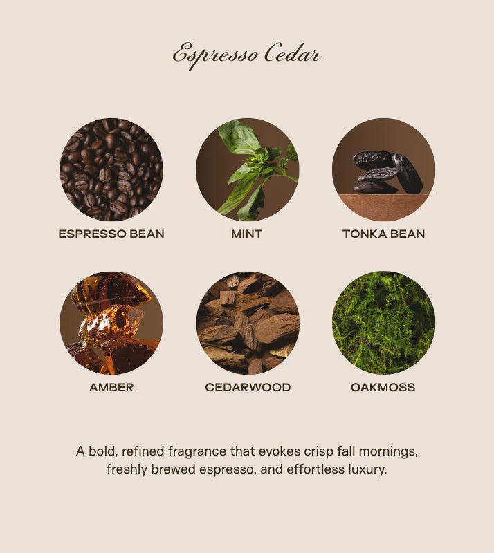 Limited-Edition Espresso Cedar Candle