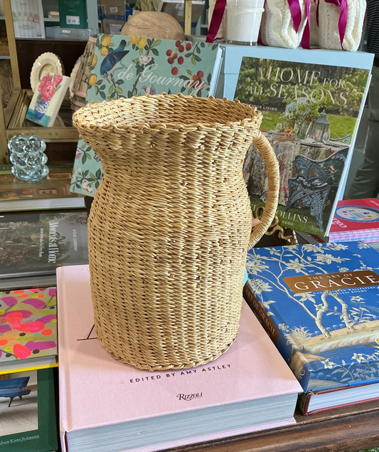 Wicker pitcher