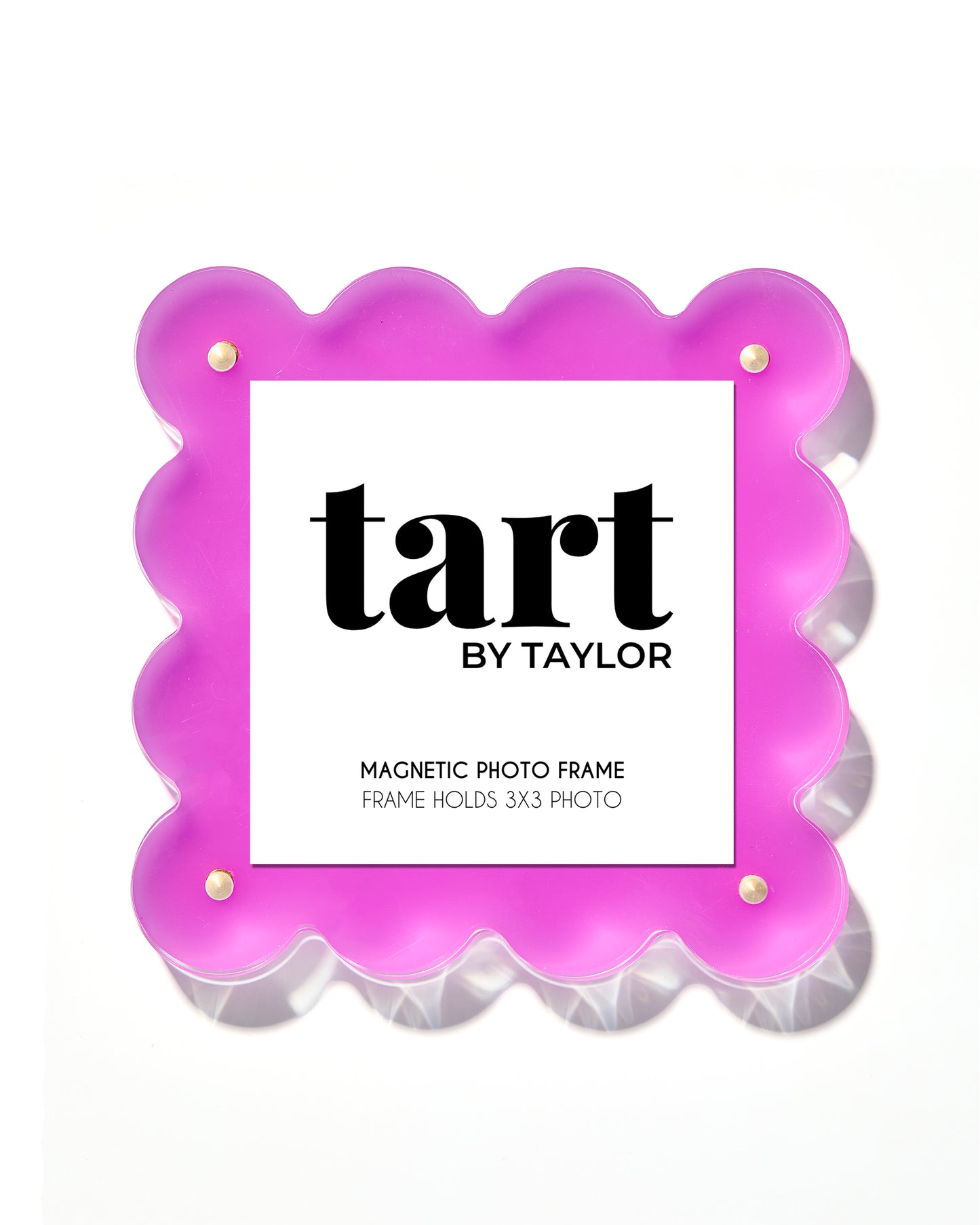 Fuchsia Mini Acrylic Picture Frame