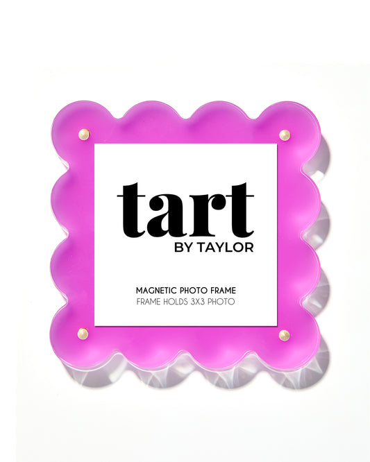 Fuchsia Mini Acrylic Picture Frame